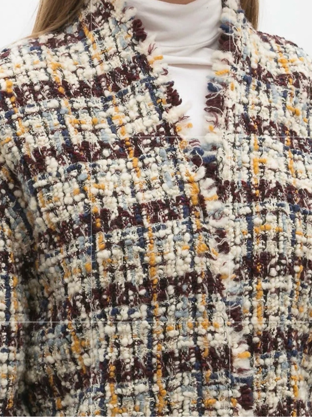 Isabel Marant Virgin Wool Tweed Pattern Jacket - Picture 7 of 10
